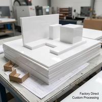 Plaque acrylique coulée blanc laiteux, panneau PMMA opaque à haute diffusion de lumière pour caissons lumineux et signalétique LED