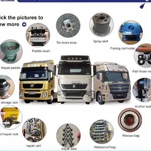 SINOTRUK HOWO Piezas de camiones Sitrak C7h Conjunto de lámpara antiniebla izquierda Az962272000012
