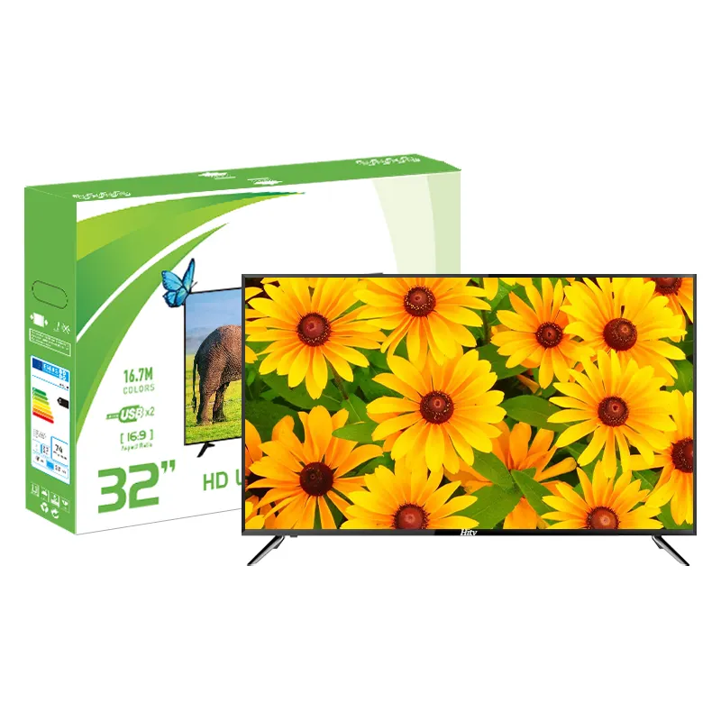 Preiswerter 32 Zoll LED Fernseher Full HD 1080p Fernseh Fernsehgerät 32 42 Zoll Android 14 Smart TV