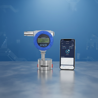 Medidor de Flujo Ovalado Inalámbrico de Alta Presión Clouds, 4G NB-IoT LoRa, Medidor de Flujo de Aceite Hidráulico Digital para Maquinaria Industrial