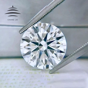 Diamant synthétique rond certifié CHANG LAI <span class=keywords><strong>GIA</strong></span>, qualité VVS2, 0,3 CT, 1,5 CT, 4 CT, certifié IGI, diamant de laboratoire CVD certifié IGI - Product Image 2