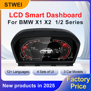 แผงหน้าปัดดิจิตอล LCD สำหรับ BMW ซีรีส์ 2/ F20 F22 X1/X2 F48 F39 ของ STWEI แบบดิจิตอล พร้อมมาตรวัดความเร็วแบบดิจิตอล ติดตั้งง่ายแบบ Plug and Play - Product Image 2