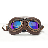 Prêt à expédier Lunettes de soleil vintage pour chien, coupe-vent, protection UV, pliables, avec rembourrage doux pour grands chiens, pour l'extérieur, vente en gros