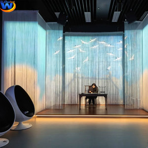 Sistema de Proyección Interactiva 3D para Pared y Suelo, Juego de Realidad Aumentada con Flores para Museos de Arte, Parques Infantiles, Centros Comerciales, Proyección ZW5500 ZW55 - Product Image 2