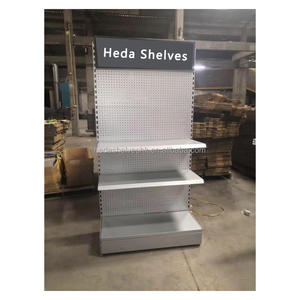 Support de présentation d'outils métalliques industriels Heda, étagère de rangement au sol pour clés, pinces, tournevis - Product Image 5