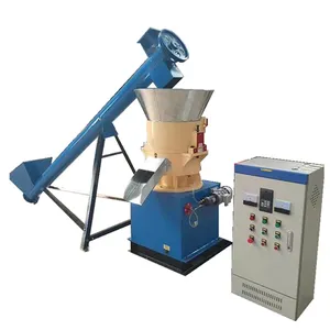 15-100kw Flat Die Wood Pellet Machine Flat Die Pellet Machine Wood Pellet Mill Sawdust Pelletizer