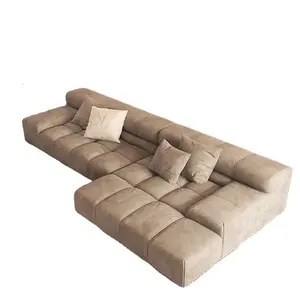 意大利设计l形布艺沙发豪华组合沙发现代客厅家具