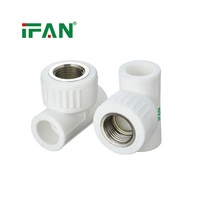 Raccords de plomberie PPR IFAN Premium Blancs PN25 Bouchons d'extrémité Raccords PPR 20mm 25mm 32mm Raccords de tuyauterie d'eau PPR