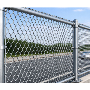 Cercado de Alambre para Campo de Fútbol, Recubierto de PVC o Galvanizado, Removible, Rollo de Cerca Metálica para Terreno - Product Image 5