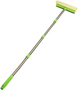 Nettoyeur de vitres avec longue rallonge Essuie-glaces de sol Raclette de <span class=keywords><strong>lave</strong></span>-<span class=keywords><strong>vitre</strong></span> Éponge Vadrouille pour le nettoyage de voiture et de vitres Personnalisable - Product Image 3
