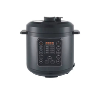 Cuisinière électrique à pression en acier inoxydable certifiée CE 900w/1000w 5L/6L Multi pour usage domestique ou hôtelier avec écran LED