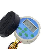 Vanne solénoïde à verrouillage 9V CC avec minuterie analogique, alimentée par batterie, pour contrôleur d'irrigation extérieur économe en eau pour jardin