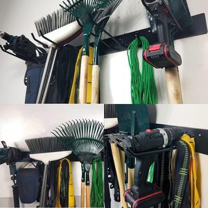 Organizzatore della <span class=keywords><strong>parete</strong></span> di stoccaggio del Garage, ganci per montaggio a <span class=keywords><strong>parete</strong></span> per attrezzi da giardino per impieghi gravosi e stoccaggio - Product Image 6