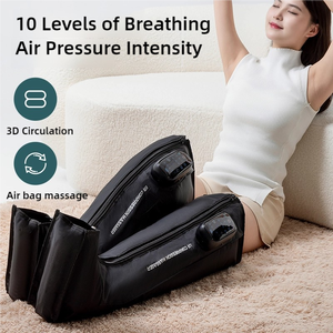 10-Gang-Airbag-Massage 8-Kammer-Funkfernbedienung Bein wiederherstellung Kompression stiefel Hosen Fuß massage erhöht - Product Image 6