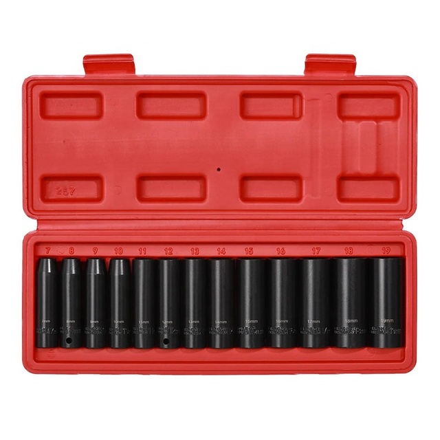 8mm to 25mm Inner Bearing Puller Set Sensor Socket Fits Repair Auto Tool Set KIT Box Stainless Steel