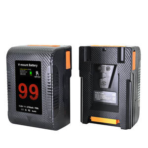 <span class=keywords><strong>Batterie</strong></span> à montage en V, <span class=keywords><strong>batterie</strong></span> à verrouillage en V, chargeur rapide PD 99W avec sortie D-tap/USB-A/USB-C/BP pour caméscope de caméra vidéo Sony - Product Image 1