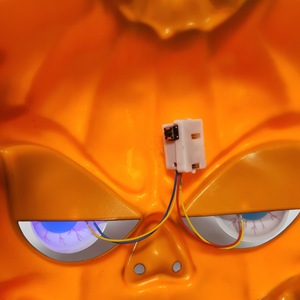 Halloween <strong>Mask</strong> <strong>Light</strong> up <strong>Hacker</strong> Purge <strong>Mask</strong> Scary LED <strong>Mask</strong> for Cosplay Costumes Festival Carnival Party Gifts Kids Men Women Orang - Product Image 4