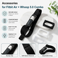 Adaptateur de boîtier de montre de modification premium BEEFLYPOWER pour Fitbit Air + Whoop 5.0 Combot Smart Band, accessoire créatif