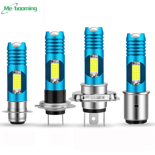 Car Motorcycle Headlight H4 H6 H7 P15D BA20D High Brightness Led Car Lights Moped Scooter Motorbike ATV Lamp Beam Light
