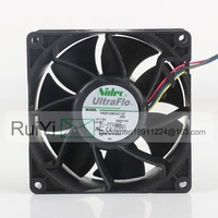 Nouveau ventilateur de refroidissement Nidec 5V 24V 48V DC12V 3.24A AC EC 9038 90X90X38MM 9CM à haut volume d'air, haute vitesse, 4 fils V92E12BUA7-57