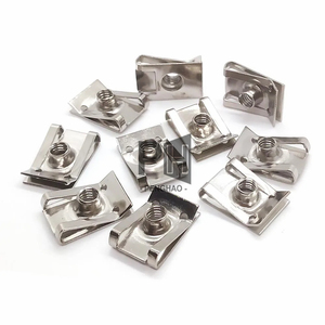 M6/M5/M4 Edelstahl U-Typ-Clips-Faden 5 mm 6 mm 4 mm Schilf-Knötze und Bolzen Schrauben für Auto Motorrad Scooter ATV-Clip-Knötze - Product Image 3