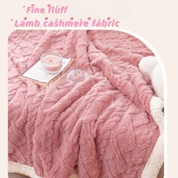 Jacquard cachemire Double couverture lavable canapé loisirs maison couverture étudiant sieste couverture