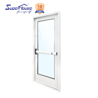 Superhouse Aluminium Glass for Sale New Panic Escape Eglassncy Exit Door with Push Bar Custom Commercial Hotel