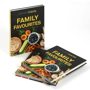 Family Recipe Printing Book Service Manufacturer Cookbook Printing