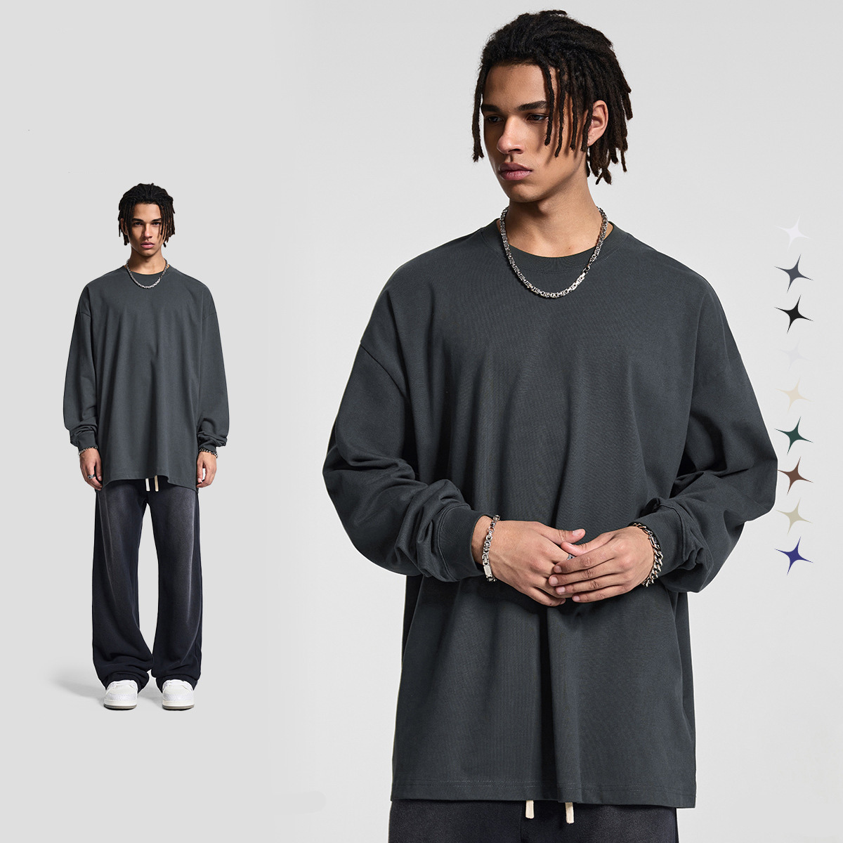 Gris oscuro
