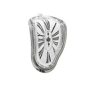 <span class=keywords><strong>Horloge</strong></span> de fusion Salvador <span class=keywords><strong>Dali</strong></span> montre <span class=keywords><strong>horloge</strong></span> fondue pour décoration maison bureau étagère Table de bureau drôle cadeau créatif - Product Image 1