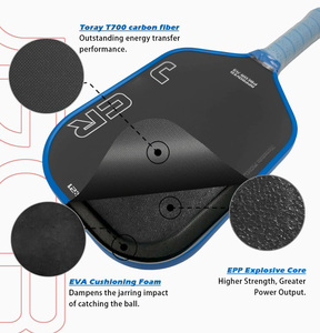 Palla da Pickleball YD di Lusso Termoformata con Nucleo in Schiuma di 5a Generazione ad Alto Rimbalzo, in Carbonio CFC, Trendy per Tutte <span class=keywords><strong>le</strong></span> Stagioni, 230g - Product Image 6