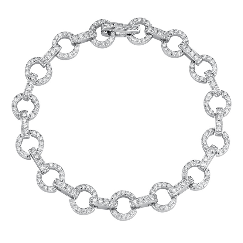 Moissanite 1.4MM+GRA Certificate-Circle