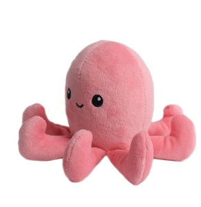 Peluche di polpo carino con animali marini riciclati al 100% ecologici - Product Image 2