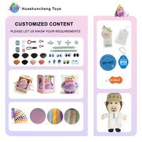 Jouet en peluche musulman personnalisé, cadeau religieux, marionnette en peluche, personnage islamique, souvenir doux, mascotte, marionnette à main pour enfants