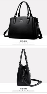 Nuevo Bolso Bandolera de Moda, Gran Capacidad, de Cuero PU Suave, Bolso de Mano para Mujer, Diseño de Lujo - Product Image 4