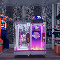 Machine d'arcade à pièces à coupure unique de 10 secondes, avec machine à cadeaux, 110/220V, à vendre