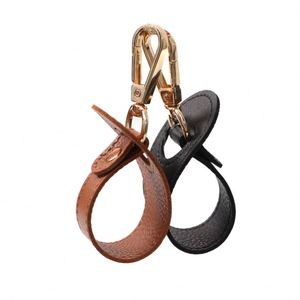 PU Leather Hat Clip Travel Portable Hat Holder for Backpack Luggage Hands-Free Cap Hanger with Metal Buckle - Product Image 3