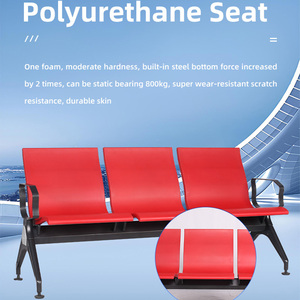 Popular Airport <strong>Chair</strong> 3 Seats Pu <strong>Waiting</strong> Benches 3 Seater Pu Foam <strong>Waiting</strong> <strong>Chair</strong> <strong>Chairs</strong> for <strong>Waiting</strong> <strong>Area</strong>