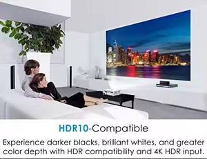 Projecteur <span class=keywords><strong>Optoma</strong></span> GT1090HDRX <span class=keywords><strong>4K</strong></span> 4200 Lumens 1080p 301,4 Pouces pour Home Cinéma <span class=keywords><strong>4K</strong></span> Projecteur Vidéo 3D avec HDR - Product Image 3