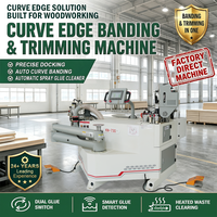 Machine de chantournage haute performance pour la fabrication de meubles courbes – Équipement de scellage de chants en série pour la production de masse