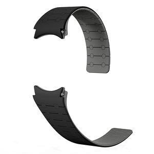 Bracelet en silicone magnétique pour <span class=keywords><strong>Samsung</strong></span> Watch 6 5 <span class=keywords><strong>4</strong></span> 40 mm 44 mm, sans espaces, conception à ajustement rapide pour le sport, la course à pied, l'utilisation quotidienne de la montre intelligente - Product Image 2