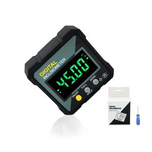 Draagbare Mini Digitale Gradenboog Inclinometer Met Magneet Economische Digitale Niveau Doos Met Magneten Base Digitale Hoek Niveau - Product Image 1