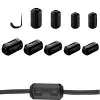 Ftk — filtre anti-bruit, anneau de jonction, 3.5mm-13mm, 1 pièce, cordon d'alimentation USB et câble Audio d'antenne