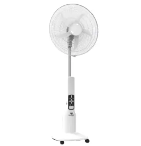 Fabrik OEM 18 Zoll Tragbare Batterie Wiederaufladbare Standing Fan Mit Licht