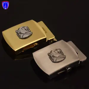 Custom Made Your Own desgin gold Metal Silver logo Men Belt Buckle With Carving Logo