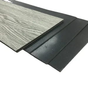 Pas cher pisos laminados en plastique feuille de plancher sec dos luxe vinyle carrelage lvt plancher