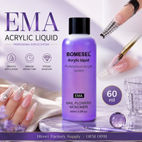 Liquide monomère acrylique EMA 60 ml pour extensions d'ongles, système professionnel d'ongles acryliques, marque privée, fourniture pour salon de manucure OEM