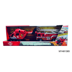 Voiture <span class=keywords><strong>de</strong></span> <span class=keywords><strong>pompier</strong></span> à inertie, véhicule d'intervention d'urgence pour enfants, hélicoptère, <span class=keywords><strong>camion</strong></span> <span class=keywords><strong>de</strong></span> police, série <span class=keywords><strong>de</strong></span> jouets, avion - Product Image 2