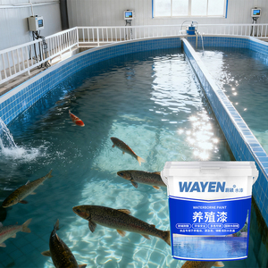 Paysage étang à poissons <span class=keywords><strong>Peinture</strong></span> d'élevage spéciale Résistant à l'usure Antifouling <span class=keywords><strong>Peinture</strong></span> imperméable Aquaculture <span class=keywords><strong>Peinture</strong></span> écologique à base d'eau - Product Image 4
