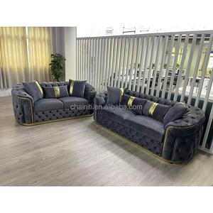 Sofá<span class=keywords><strong>s</strong></span> Seccionales de Esquina para Sala de Estar, Fabricados a Medida, Suministro Directo de Fábrica, Tapizados en Tela de Lino - Product Image 3